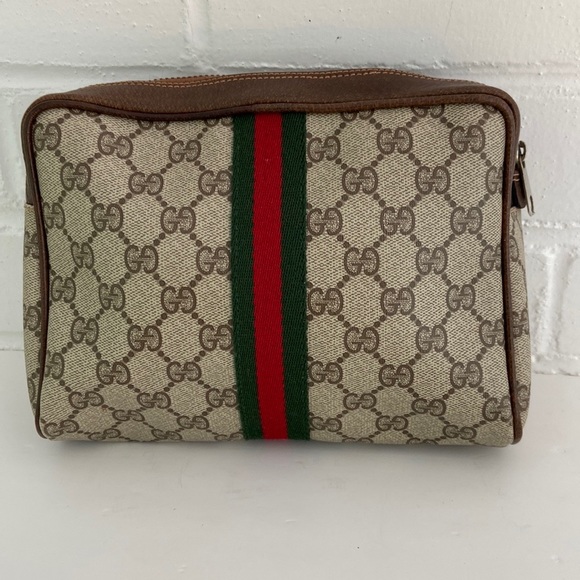 Gucci Bags Vintage Gucci Cosmetic Bag Gucci Bag Gucci Travel Bag
